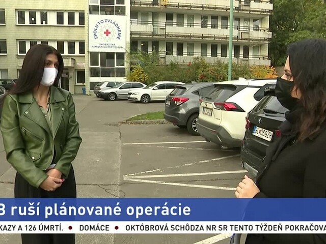 Hovorkyňa UNB E. Kliská o rušení plánovaných operácií