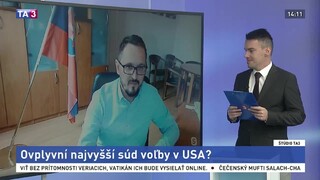 ŠTÚDIO TA3: B. Kováčik o vplyve Najvyššieho súdu na voľby v USA