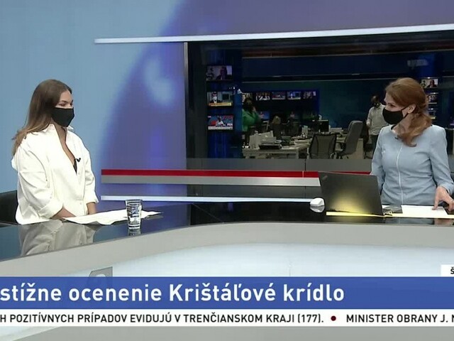ŠTÚDIO TA3: K. Srkala o prestížnom ocenení Krištáľové krídlo