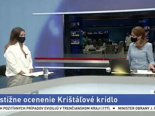 ŠTÚDIO TA3: K. Srkala o prestížnom ocenení Krištáľové krídlo