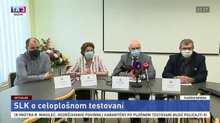 TB Slovenskej lekárskej komory pred celoplošným testovaním