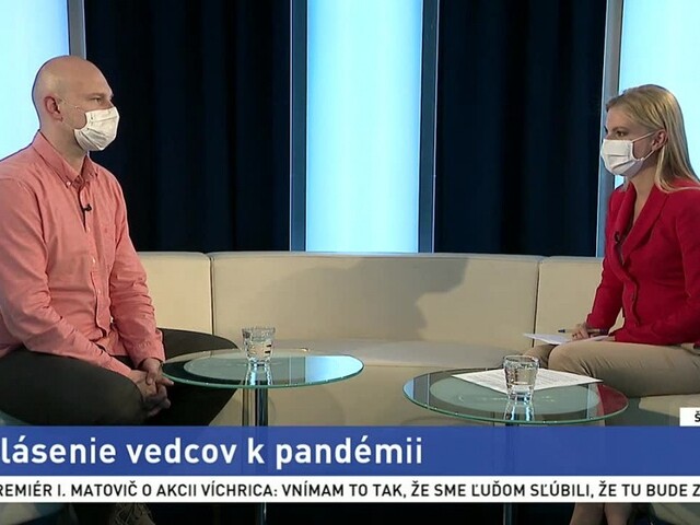 ŠTÚDIO TA3: Virológ B. Klempa o vyhlásení vedcov k pandémii