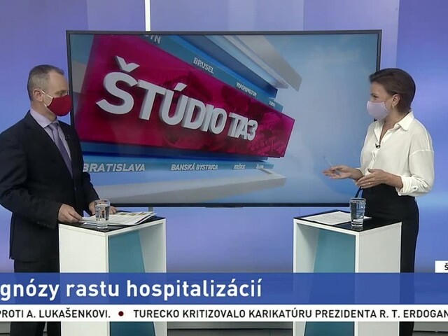 ŠTÚDIO TA3: Matematik I. Bošňák o prognózach rastu hospitalizácie