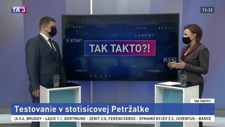 Testovanie v stotisícovej Petržalke