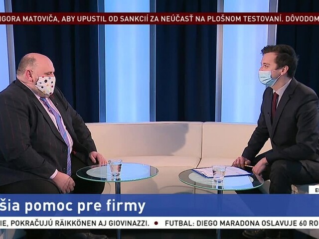HOSŤ V ŠTÚDIU: Výkonný riaditeľ PAS P. Serina o štátnej pomoci