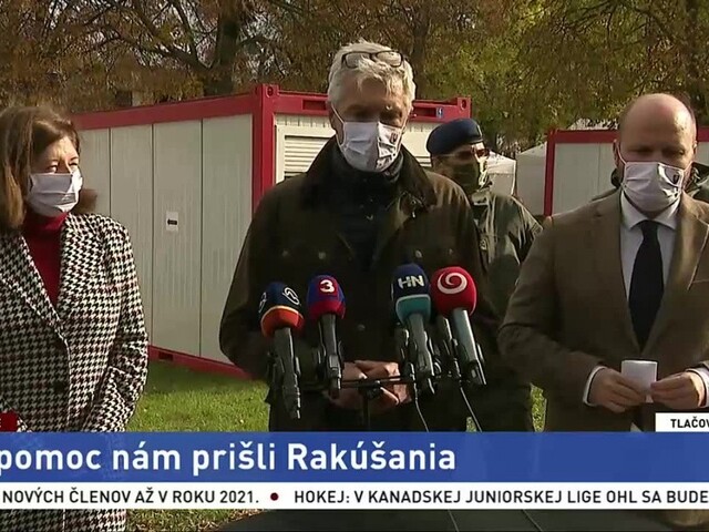 TB ministrov I. Korčoka a J. Naďa o pomoci rakúskych zdravotníkov