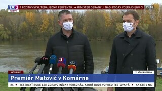 TB I. Matoviča a R. Mikulca po návšteve odberného miesta v Komárne