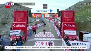 Karapaz sa obliekol do červeného, 12. etapu ovládol Carthy