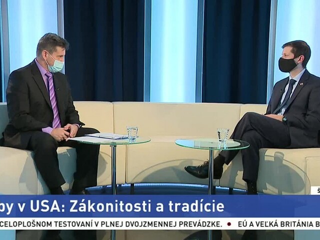 ŠTÚDIO TA3: J. Herzog o zákonitostiach a tradíciách volieb v USA