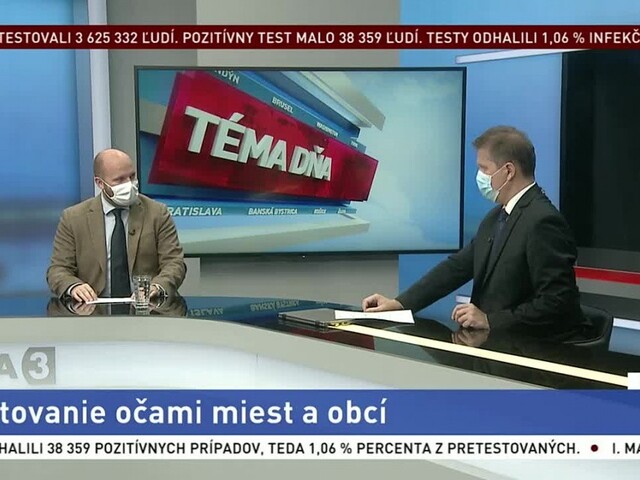 Testovanie očami miest a obcí