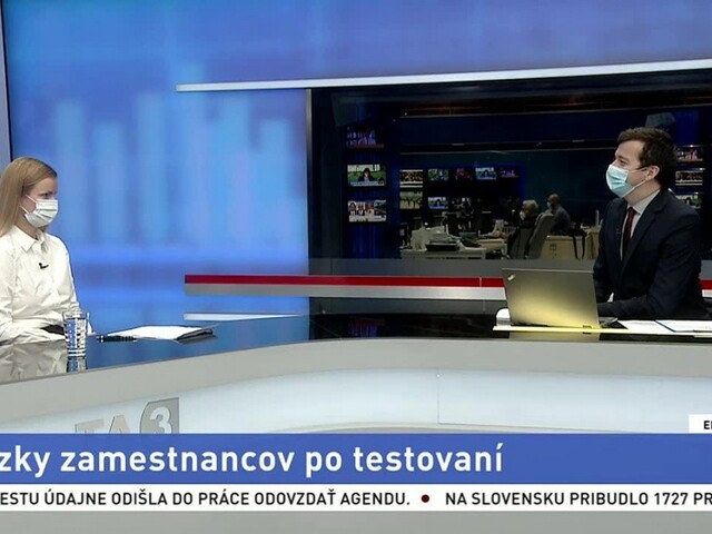HOSŤ V ŠTÚDIU: R. Lichnovská o povinnostiach zamestnancov po testovaní