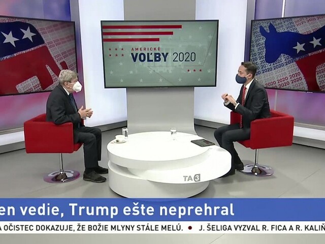 ŠTÚDIO TA3: E. Kukan o Bidenovom tesnom náskoku vo voľbách