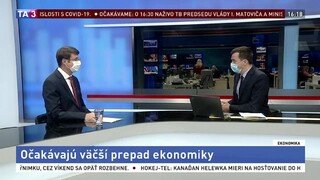 HOSŤ V ŠTÚDIU: Analytik J. Valachy o prepade slovenskej ekonomiky