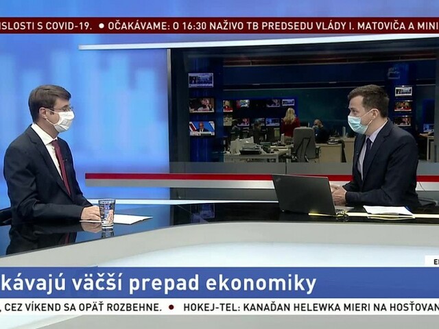 HOSŤ V ŠTÚDIU: Analytik J. Valachy o prepade slovenskej ekonomiky