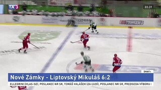 Liptáci zostávajú bez bodu, Nové Zámky im uštedrili šesť gólov