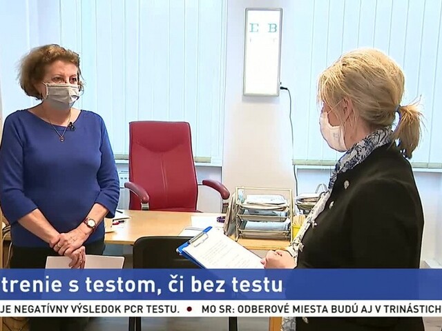 K. Šimovičová z SLK o lekárskom ošetrení s certifikátom alebo bez neho