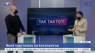 Nové typy testov na koronavírus