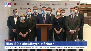 TB strany Hlas-SD aj o slobode vyjadrovania sa či zatváraní ekonomiky