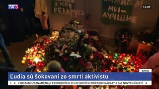 Uctili si pamiatku aktivistu, vraj ide o obeť prívržencov Lukašenka