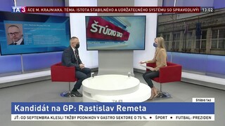 V TA3 predstavujeme kandidátov na GP. Kto je Rastislav Remeta