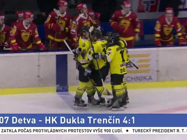 Trenčínu sa proti Detve nedarilo, rozhodlo sa ešte v prvej tretine