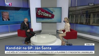 Informácie z Očistca ma šokovali, povedal v TA3 kandidát na GP Šanta