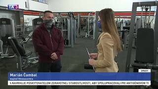 M. Čambal o fungovaní fitnescentier s obmedzeniami