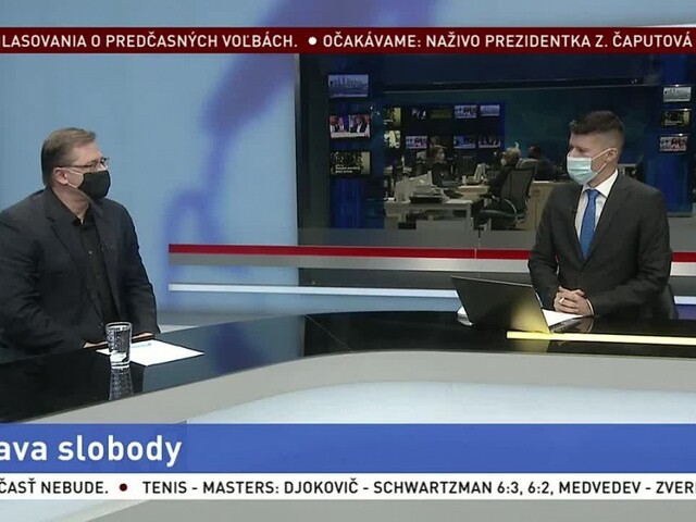 ŠTÚDIO TA3: Sociológ M. Vašečka o oslave slobody