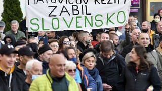Protest neobišiel ani Košice, v centre sa zišlo približne tisíc ľudí