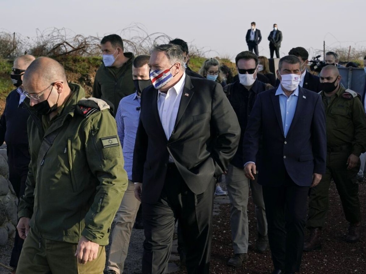 Pompeo navštívil Golanské výšiny. Provokatívne, reaguje Sýria