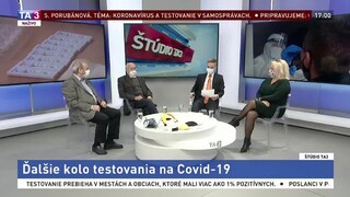 Špeciálne Štúdio TA3 o štvrtom kole testovania na Slovensku