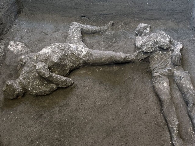 V legendárnych Pompejach našli zachované pozostatky pána a otroka