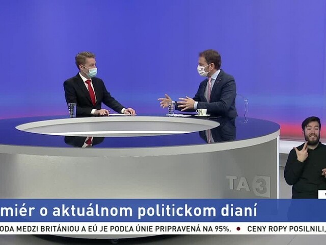 Dobrovoľnosť sa neosvedčila. Premiér v TA3 naznačil vianočný plán