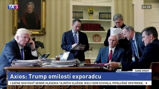 Trump chce omilostiť exporadcu, ktorý klamal vyšetrovateľom