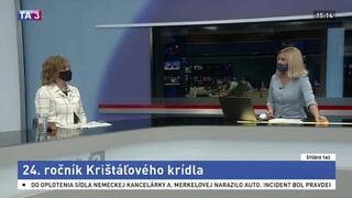 ŠTÚDIO TA3: M. Vaškovičová o 24. ročníku Krištáľového krídla
