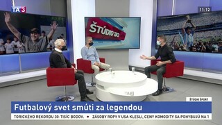 ŠTÚDIO TA3: J. Barmoš a M. Michalech o Diegovi Maradonovi