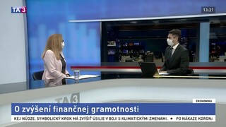 HOSŤ V ŠTÚDIU: J. Čillíková o zvýšení finančnej gramotnosti