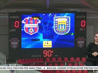 Zlaté Moravce úlohu favorita nepotvrdili, Michalovce nastúpili bez kapitána