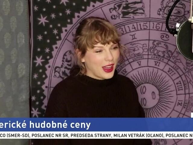 Odovzdávanie hudobných cien v USA aj tento rok ovládla Taylor Swift