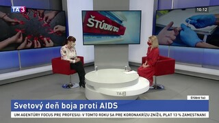 ŠTÚDIO TA3: D. Valkovičová Staneková o víruse HIV a ochorení AIDS