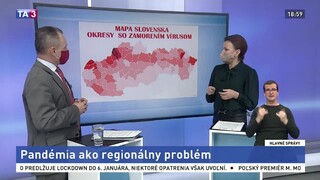 Problémové sú regióny. Pozrite si predikciu vývoja pandémie