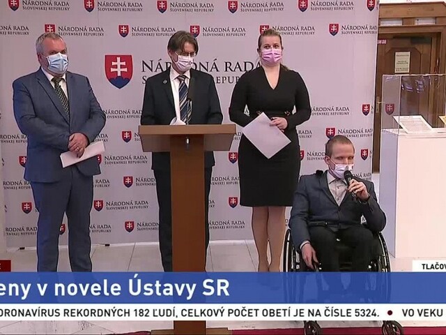 TB predstaviteľov strany OĽANO o zmenách v novele Ústavy SR