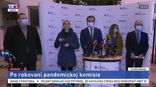 TB ministra M. Krajčího po zasadnutí pandemickej komisie