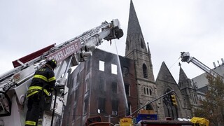 Nešťastie v New Yorku. Vzácnu historickú stavbu zachvátil oheň