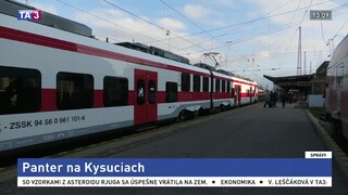 Zo Žiliny vypravili Pantera, moderný vlak má konkurovať autám