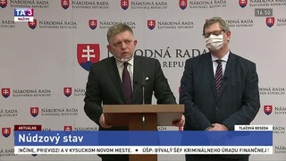 TB predsedu strany Smer-SD R. Fica o núdzovom stave