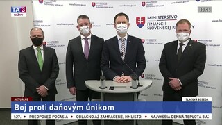 TB ministrov E. Hegera a R. Mikulca o boji proti daňovým únikom
