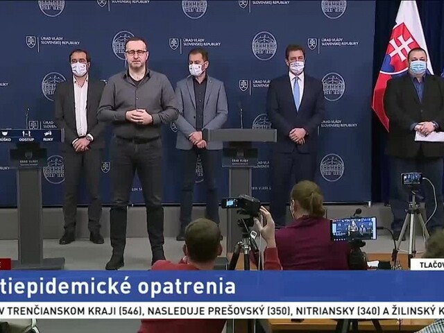 TB predstaviteľov vlády o nových protiepidemických opatreniach