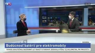 HOSŤ V ŠTÚDIU: J. Oršuliaková o budúcnosti batérií pre elektromobily
