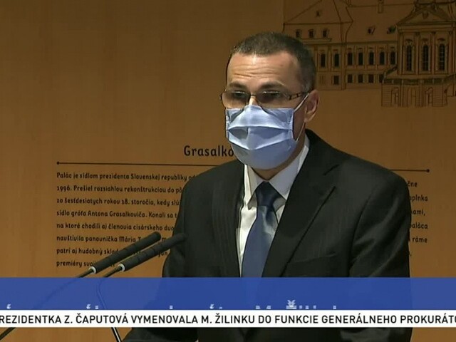 Brífing M. Žilinku po vymenovaní za generálneho prokurátora